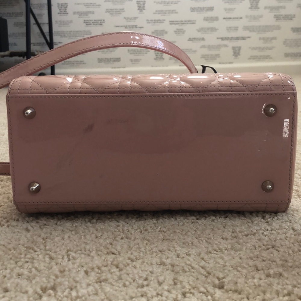 SOLD Christian DIOR “Lady Dior” Cannage Tote Purse - Picture 4 of 8